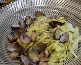 アサリのキャベツ蒸し作り方4写真