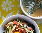 黄身乗せ丼のおともに！卵の白身の和スープ作り方6写真