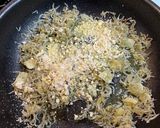 じゃこと塩こんぶのガーリックオイルパスタ作り方9写真