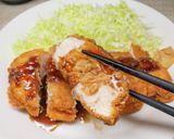 しっとりやわらか肉厚ジャンボ・チキンカツ作り方11写真