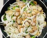 ホタテとアスパラのバターしょうゆ炒め作り方4写真