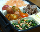 お弁当に♪ほうれん草のたらこ炒め作り方4写真