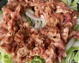 レンジで簡単　春キャベツと新玉で回鍋肉作り方4写真
