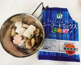 シーフードとブロッコリーのクルルパスタ作り方1写真
