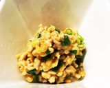 鳥取倉吉の人気給食メニュー☆スタミナ納豆作り方4写真