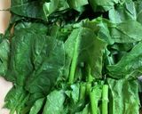 ほうれん草と卵の中華炒め作り方1写真