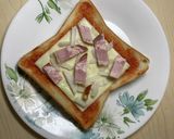 朝食に！ピザトースト作り方4写真