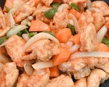 ☆ヘルシー☆鶏胸肉で作る酢鶏作り方9写真