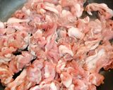 にんにくの芽と豚肉の炒め物作り方5写真