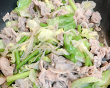 にんにくの芽と豚肉の炒め物作り方6写真