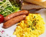 絶品とろ〜りスクランブルエッグ朝の卵料理作り方4写真