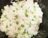 簡単！冷凍枝豆使用！お手軽枝豆ごはん作り方3写真