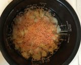 ベビー帆立炊き込みご飯作り方3写真