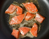 お弁当用☆鮭の甘味噌バター焼き作り方3写真