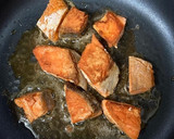 お弁当用☆鮭の甘味噌バター焼き作り方4写真