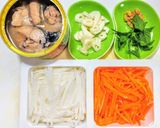 サバ缶の野菜ジュース煮作り方1写真
