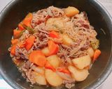 ☆重ね煮で旨味たっぷり肉じゃが☆作り方12写真