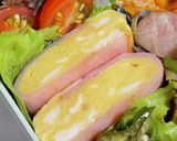 牛肉時雨とハム卵焼き弁当作り方2写真