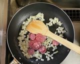 超簡単☆旨味堪能！サラミチャーハンです作り方2写真