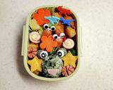 ケロケロカエルさんお弁当☆作り方1写真