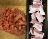 本格的!豚バラ肉と夏野菜のスープカレー作り方2写真