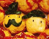 父の日に！ごまたっぷりオムライスボール作り方12写真
