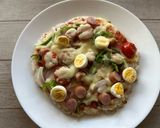 【朝食】ごはんピザ作り方9写真