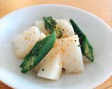 いかとオクラと長芋の簡単おつまみ作り方8写真