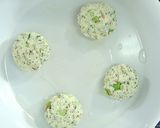 サクッふわっ♡はんぺんの枝豆シソバーグ作り方6写真