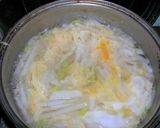 だいこんの溶き卵スープ。作り方3写真