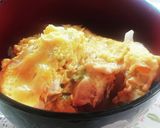 親子丼(フライパンで簡単3～4人分)作り方7写真