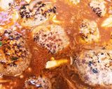 キノコの煮込みハンバーグ꙳★*ﾟ作り方7写真