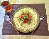 シーチキンとトマトの冷製パスタ作り方3写真