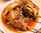 キノコの煮込みハンバーグ꙳★*ﾟ作り方8写真