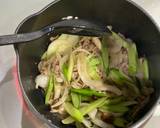 にんにく芽の肉野菜炒め作り方4写真