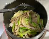 にんにく芽の肉野菜炒め作り方5写真