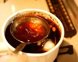 緑茶とタンサンで作るピンク色のチャイ作り方7写真