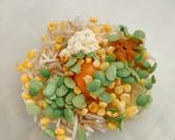 もやしと枝豆コーンのチーズおやき作り方1写真