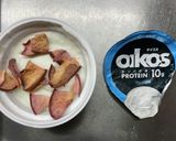 オイコス使用。レアチーズケーキ風デザート作り方1写真
