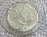 オイコス使用。レアチーズケーキ風デザート作り方5写真