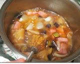 揚げ茄子とベーコンのオートミールリゾット作り方5写真