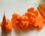 超簡単！人参の飾り切り作り方4写真