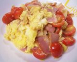 トマ玉ベーコン中華炒め作り方8写真