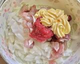 鯵のたたきと新玉ねぎの梅マヨネーズ和え作り方3写真
