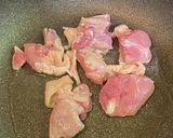 鶏もも肉とパプリカの生姜焼き作り方3写真