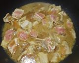 冷凍里芋と豚肉のカレー煮作り方2写真