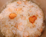 圧力鍋で、冷凍むきエビと舞茸のエビピラフ作り方9写真