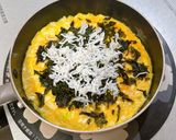 オープンオムレツ④しらすと海苔の和風味作り方6写真