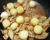 冷凍里芋と豚肉のカレー煮作り方4写真