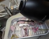 鯵アラをじっくり煮込んで激うま味噌汁作り方2写真